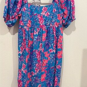 Delaney Short Sleeve Cumulus Blue Orchid